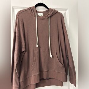 Aerie Oversized Waffle Hoodie